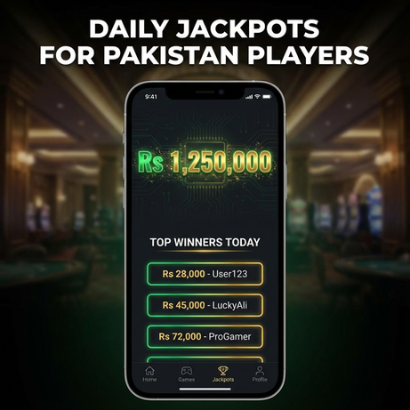 Game list for pak jackpot win section - 5